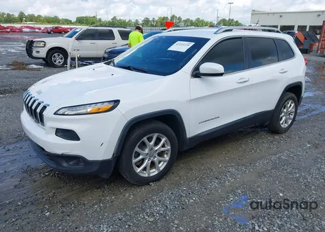 2018 Jeep Cherokee Latitude Fwd из США, поврежденный, VIN 1C4PJLCB1JD553390